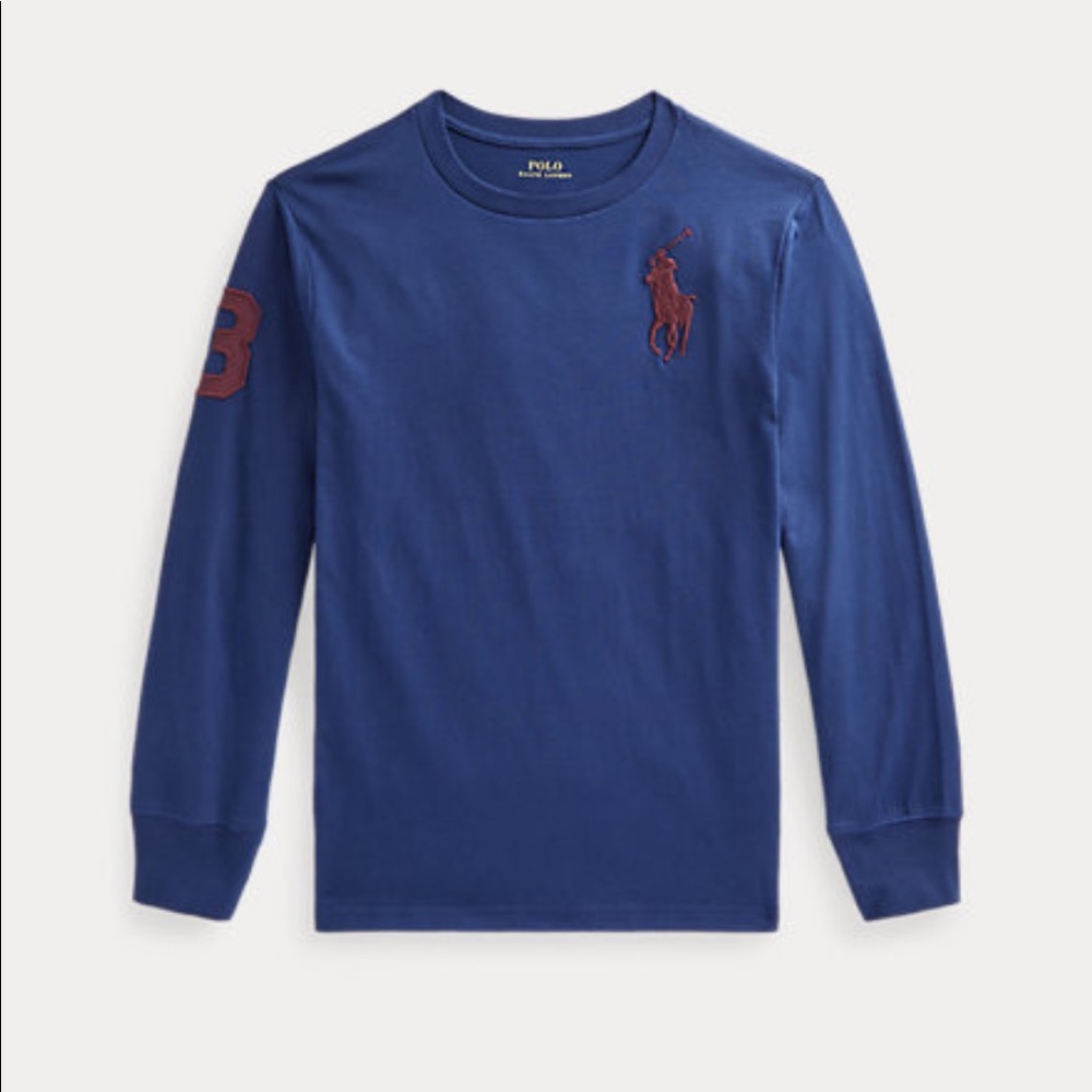 Polo Ralph Lauren Boys Big Pony Cotton Jersey Tee